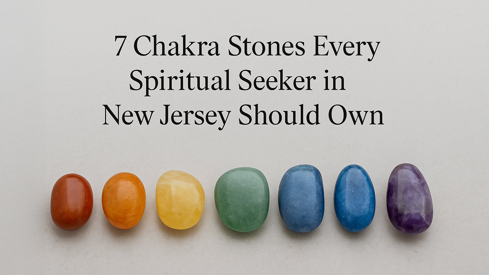 7 Chakra Stones Every Spiritual Seeker in New Jersey Should Own
