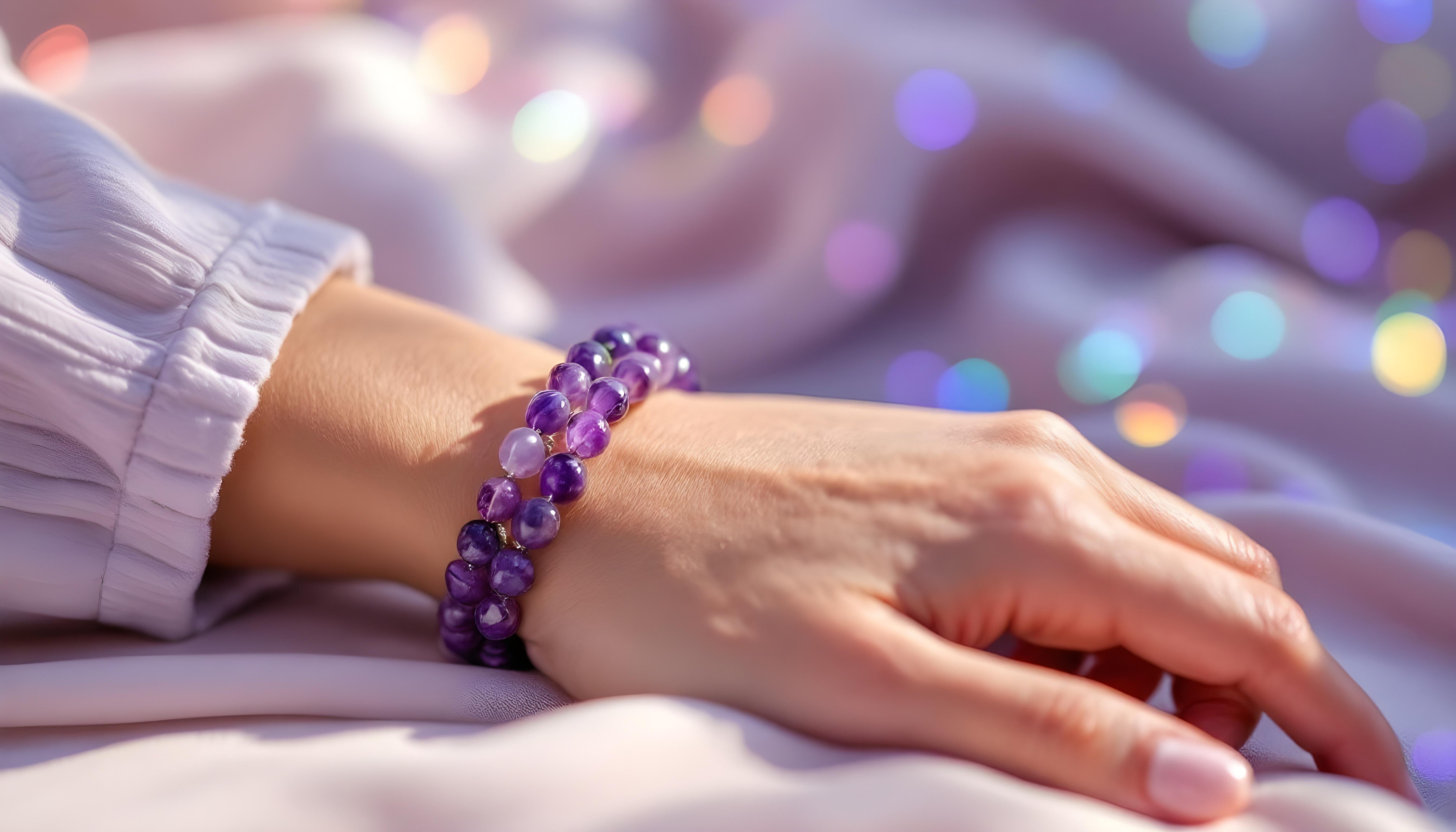 Buy Amethyst Bracelet in New Jersey for Stress Relief & Healing