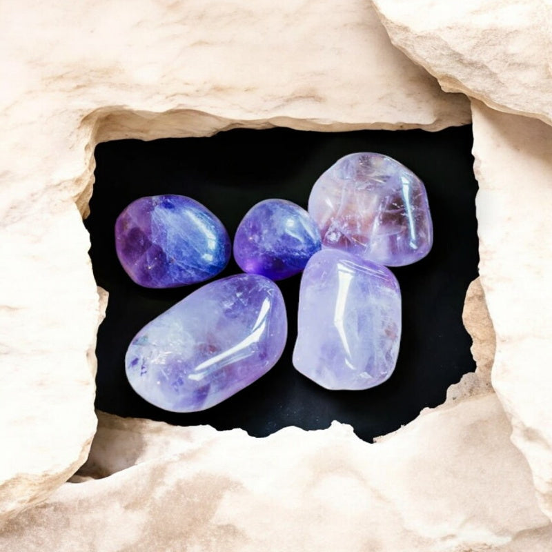 Amethyst Tumbled Stone