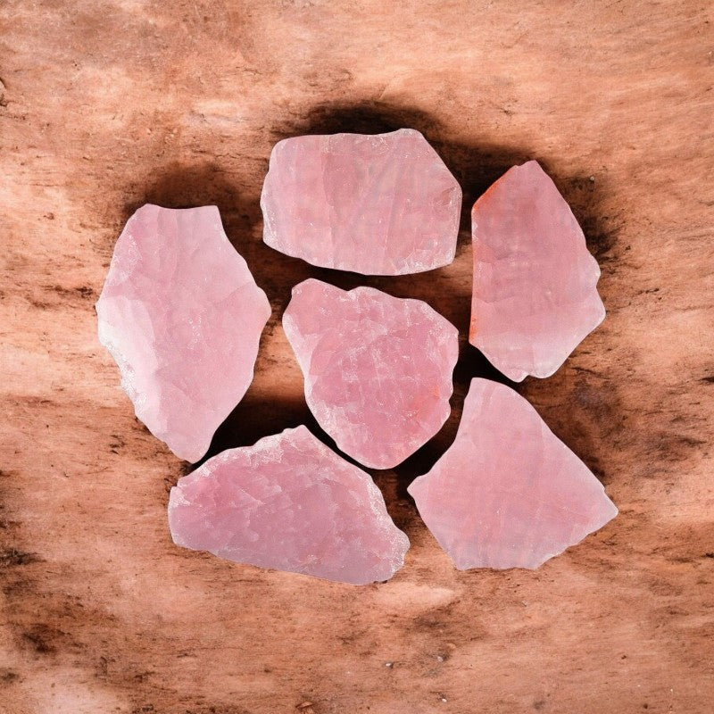 Rose Quartz Raw Slab