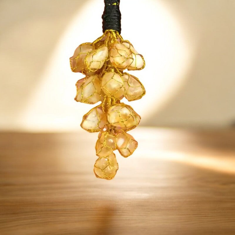 Citrine Tumbled Stone Hanger