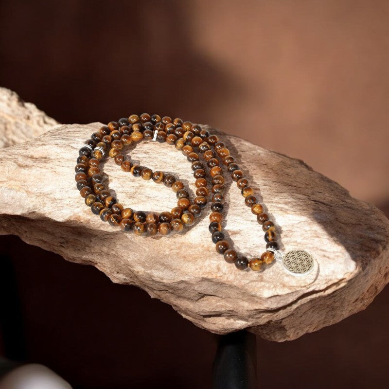 Tiger Eye Mala Bracelet