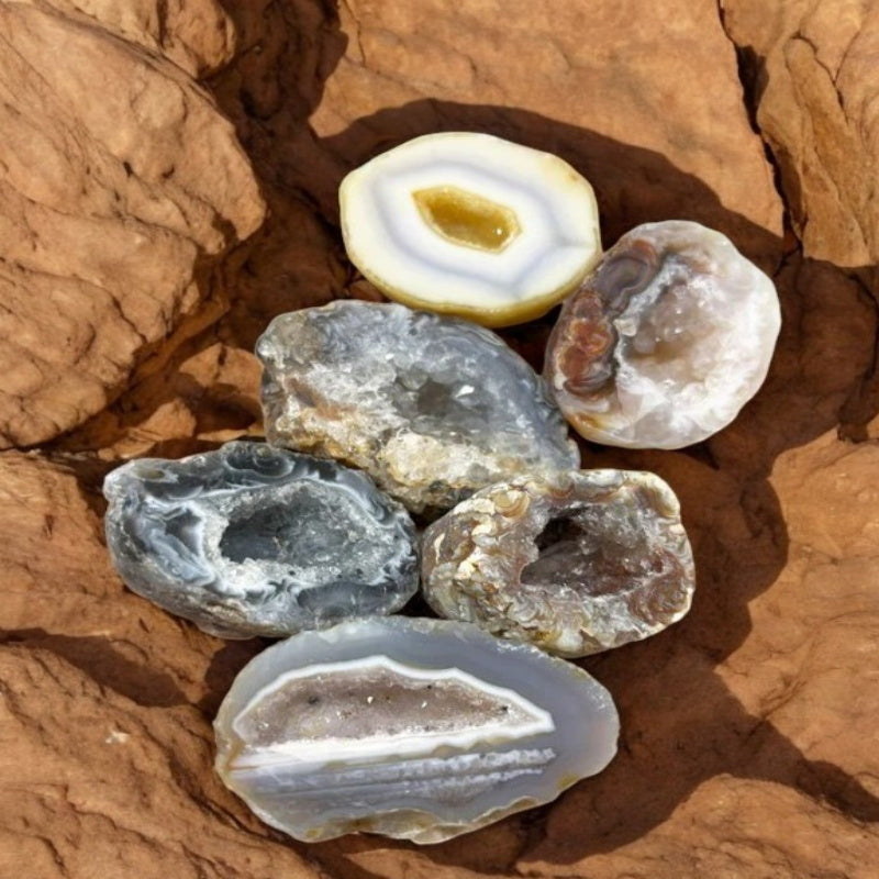 Agate Crystal Geode