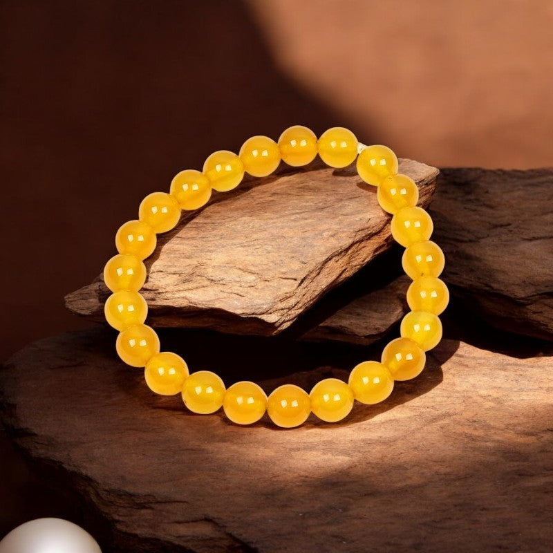 Yellow Agate Bracelet