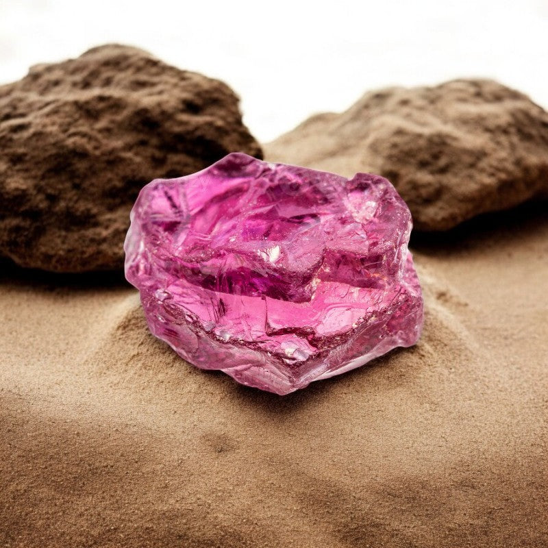 Rhodolite Raw Stones