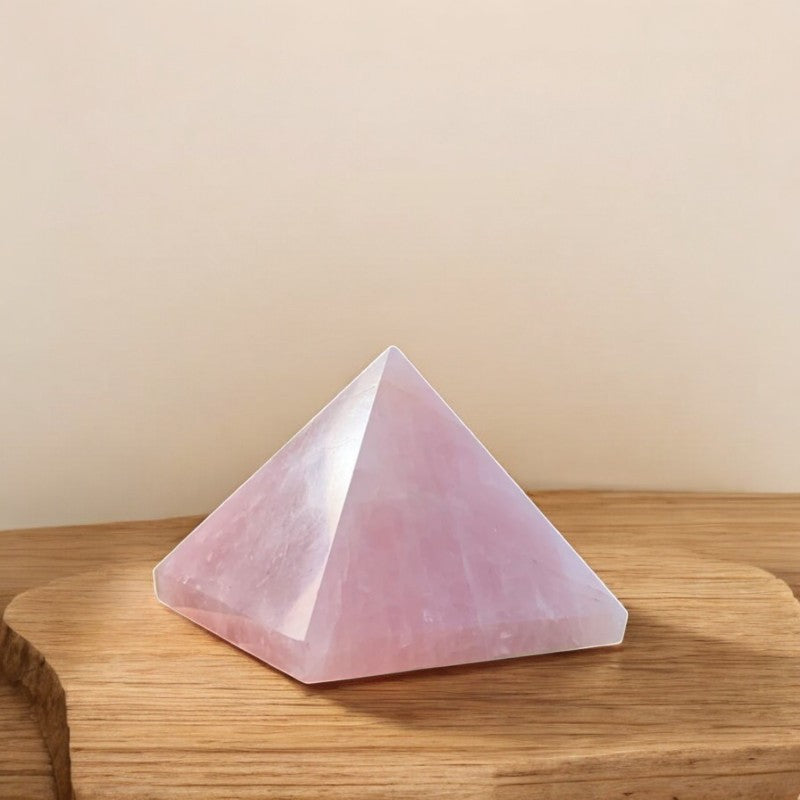 Rose Quartz Pyramid