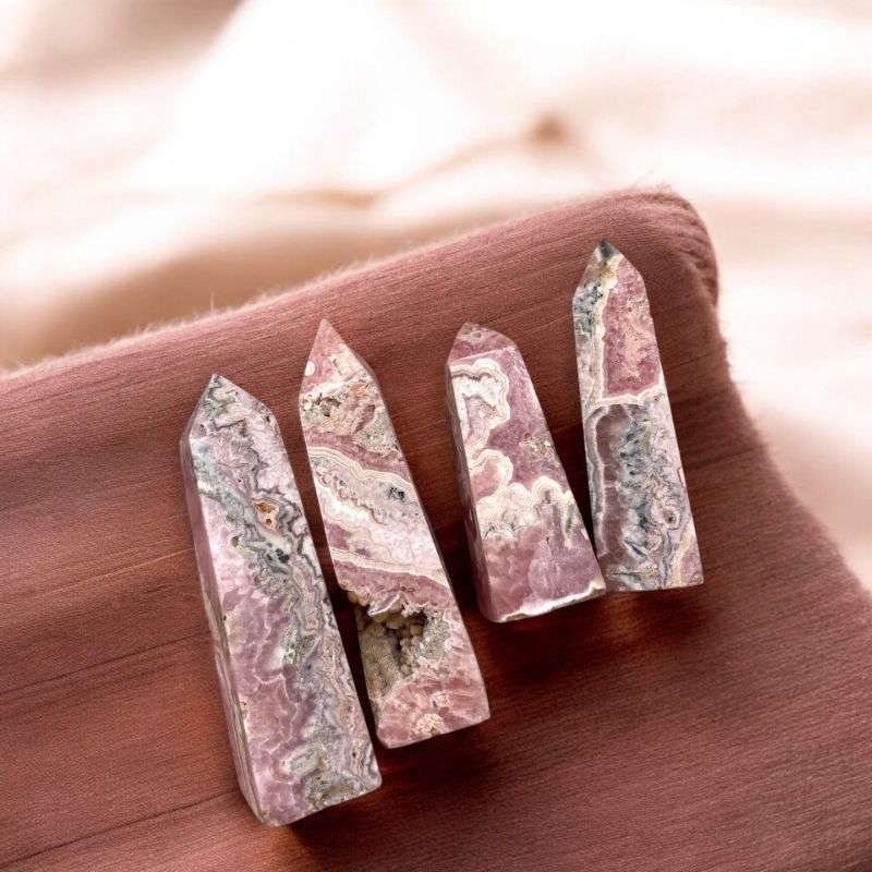 Rhodochrosite Point