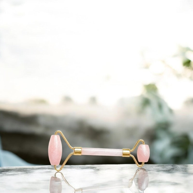 Rose Quartz Facial Roller