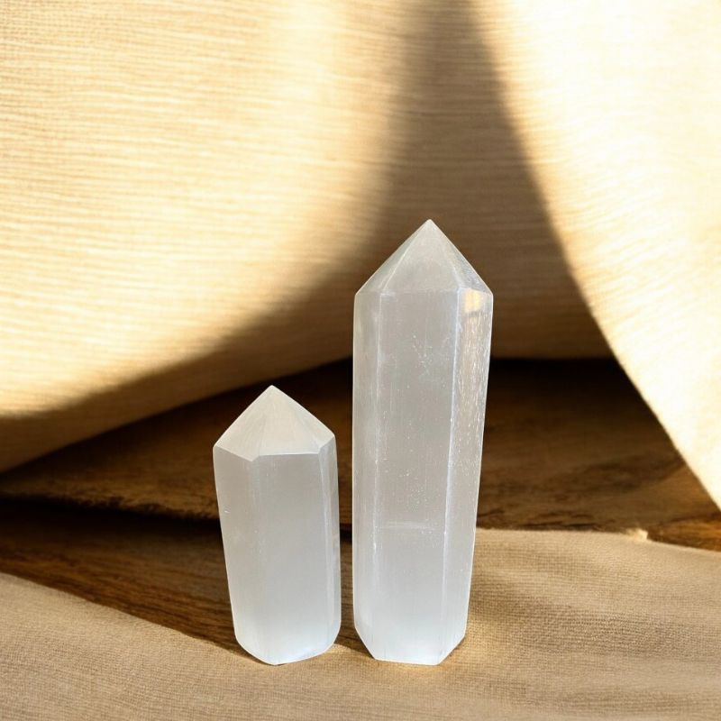 Selenite Tower Point