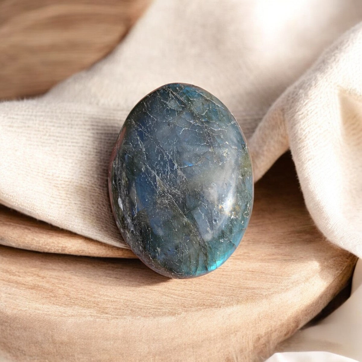 Labradorite Palm Stone