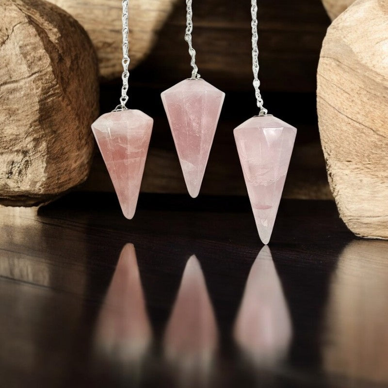 Rose Quartz Pendulum