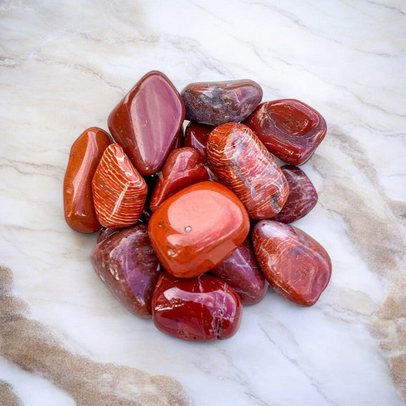 Red Jasper Tumbled Stone