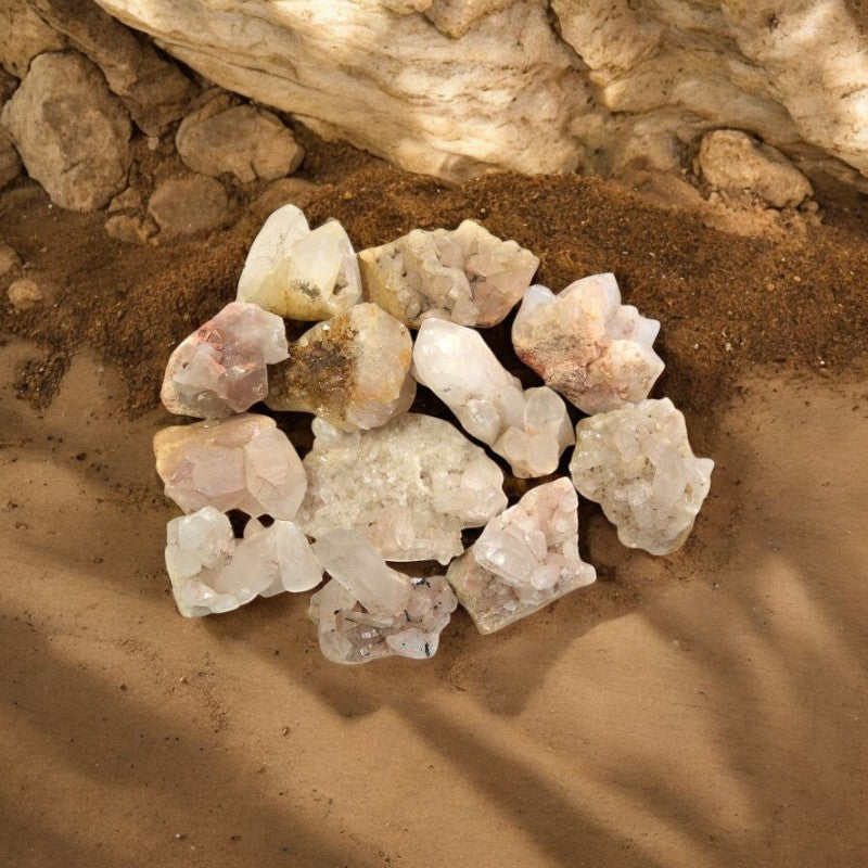 Clear Quartz Raw Cluster