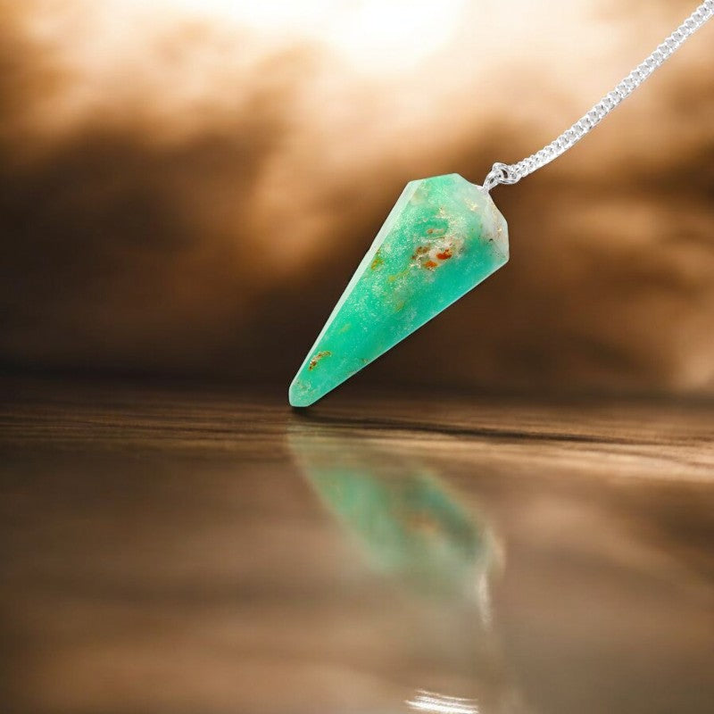 Chrysoprase Pendulum