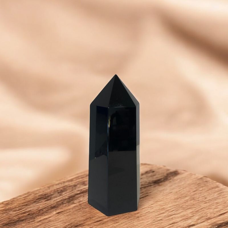 Black Obsidian Point