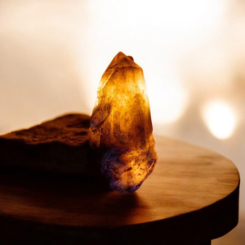 Citrine Decorative Crystal Stone