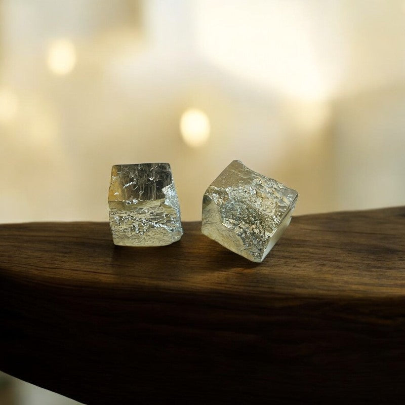 Pyrite Cube Display