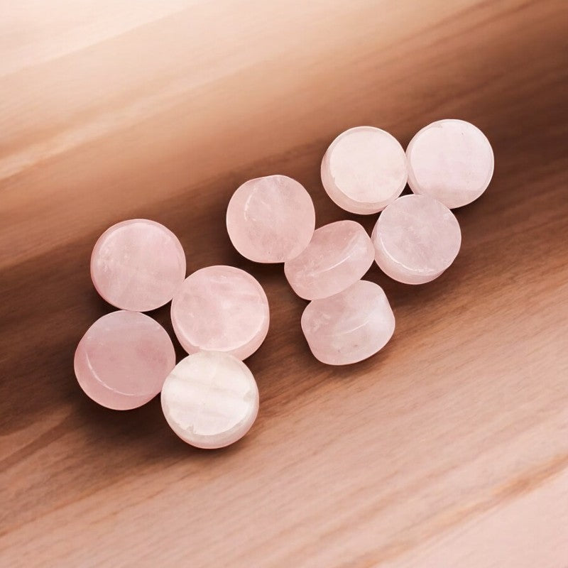 Rose Quartz Coin