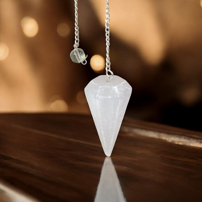 Selenite Pendulum