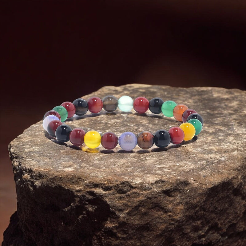 Multi Agate Bracelets