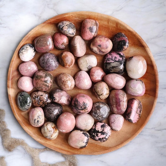 Rhodonite Tumbled Stone