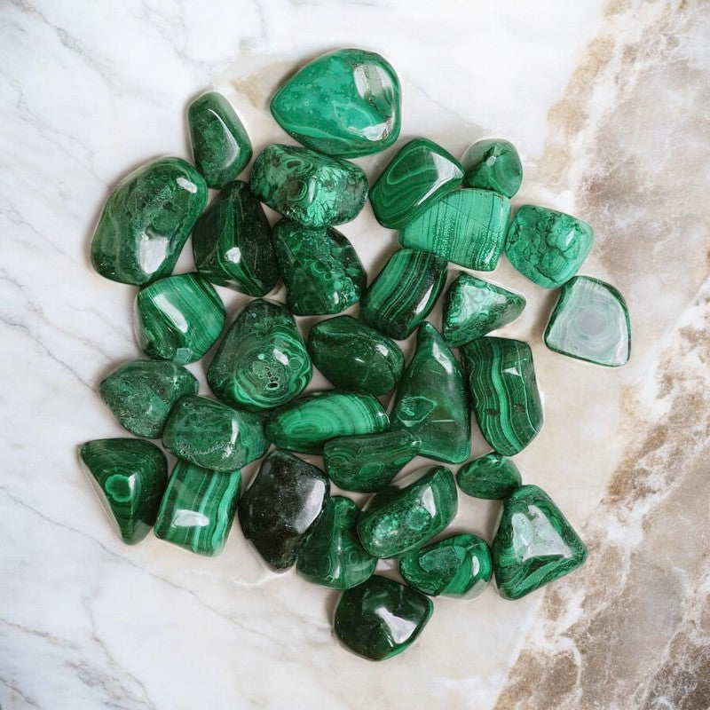 Malachite Tumbled Stone