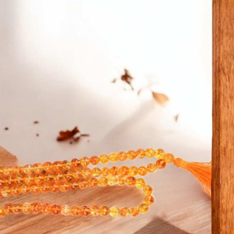 Citrine Mala Beads