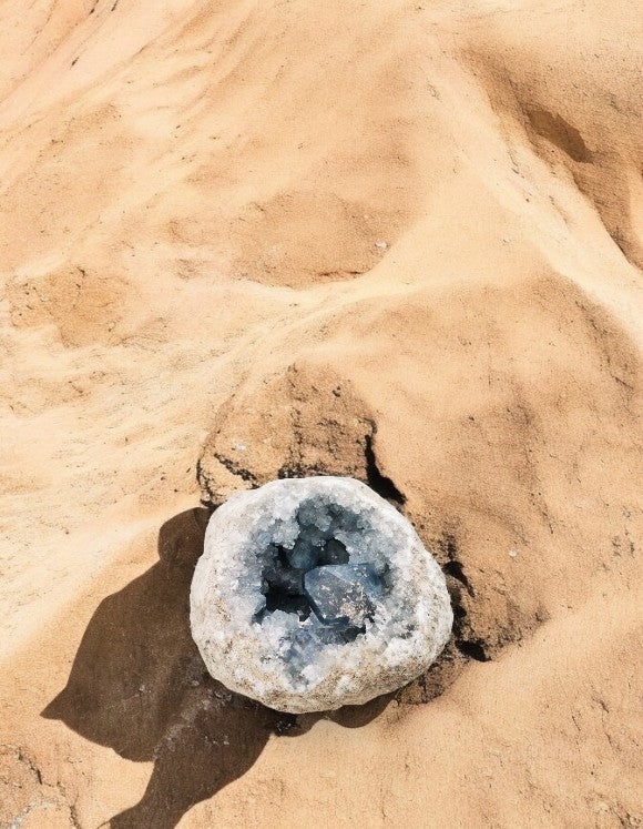 Celestite Geode