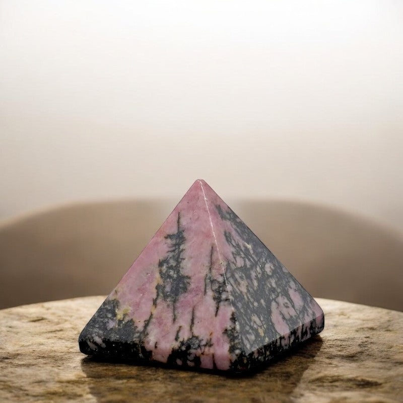 Rhodonite Pyramid