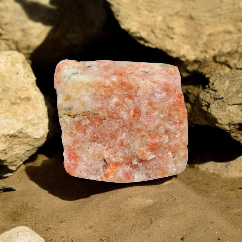 Sunstone Raw Stones