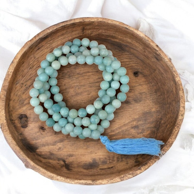 Amazonite Mala Beads