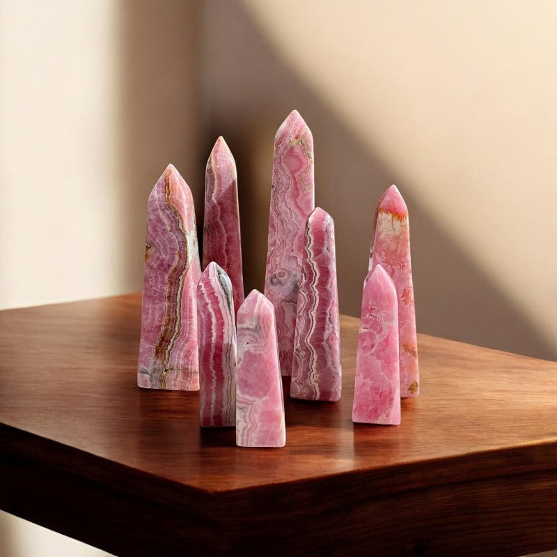 Rhodochrosite Obelisk