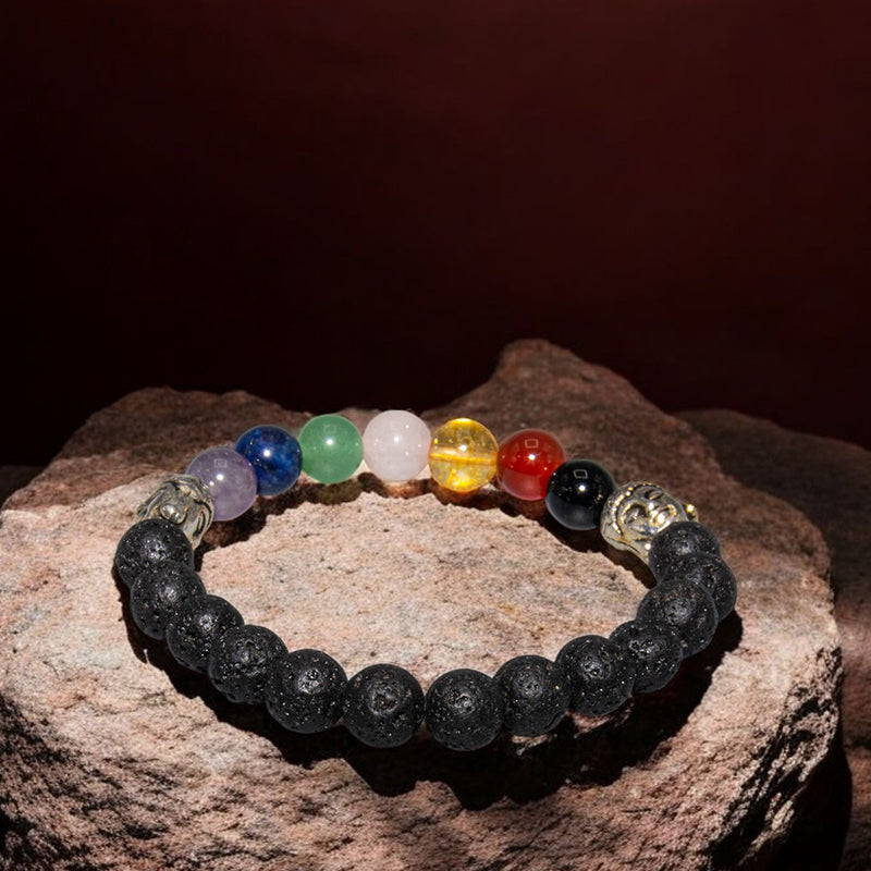 Lava 7 chakra Bracelets