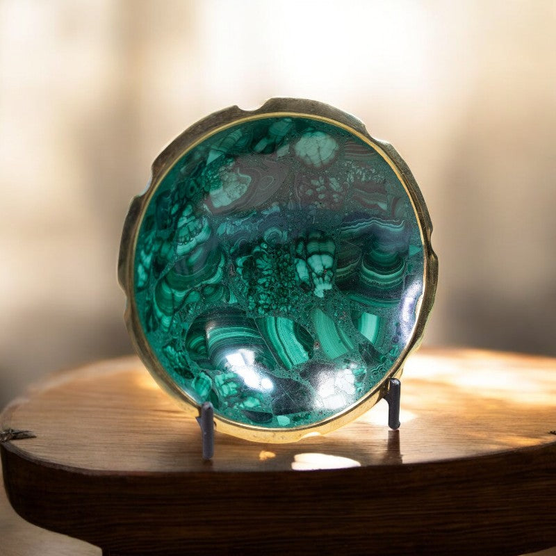 Malachite Polished Bowl