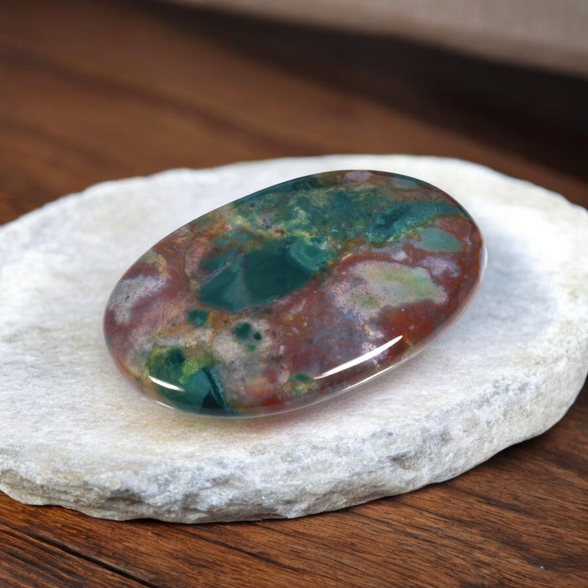 Bloodstone Palm Stone