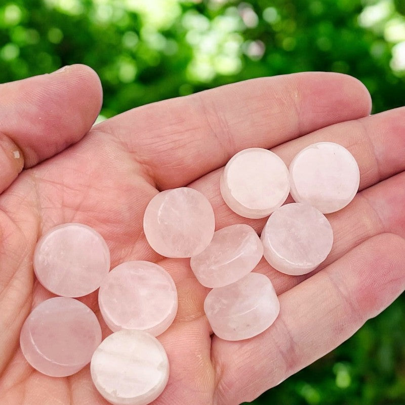 Rose Quartz Coin