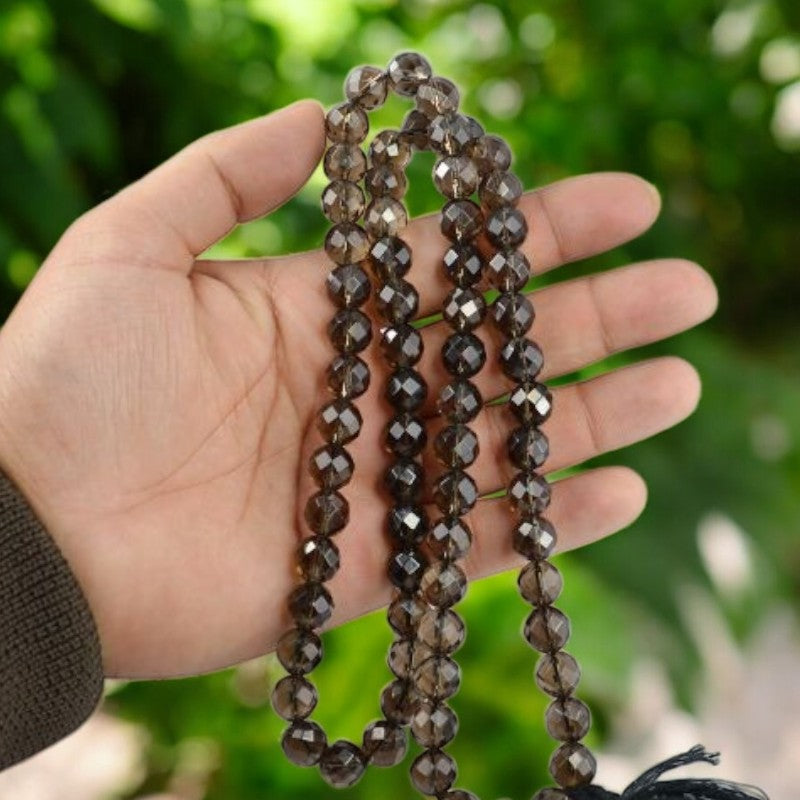Smoky Quartz Mala Beads