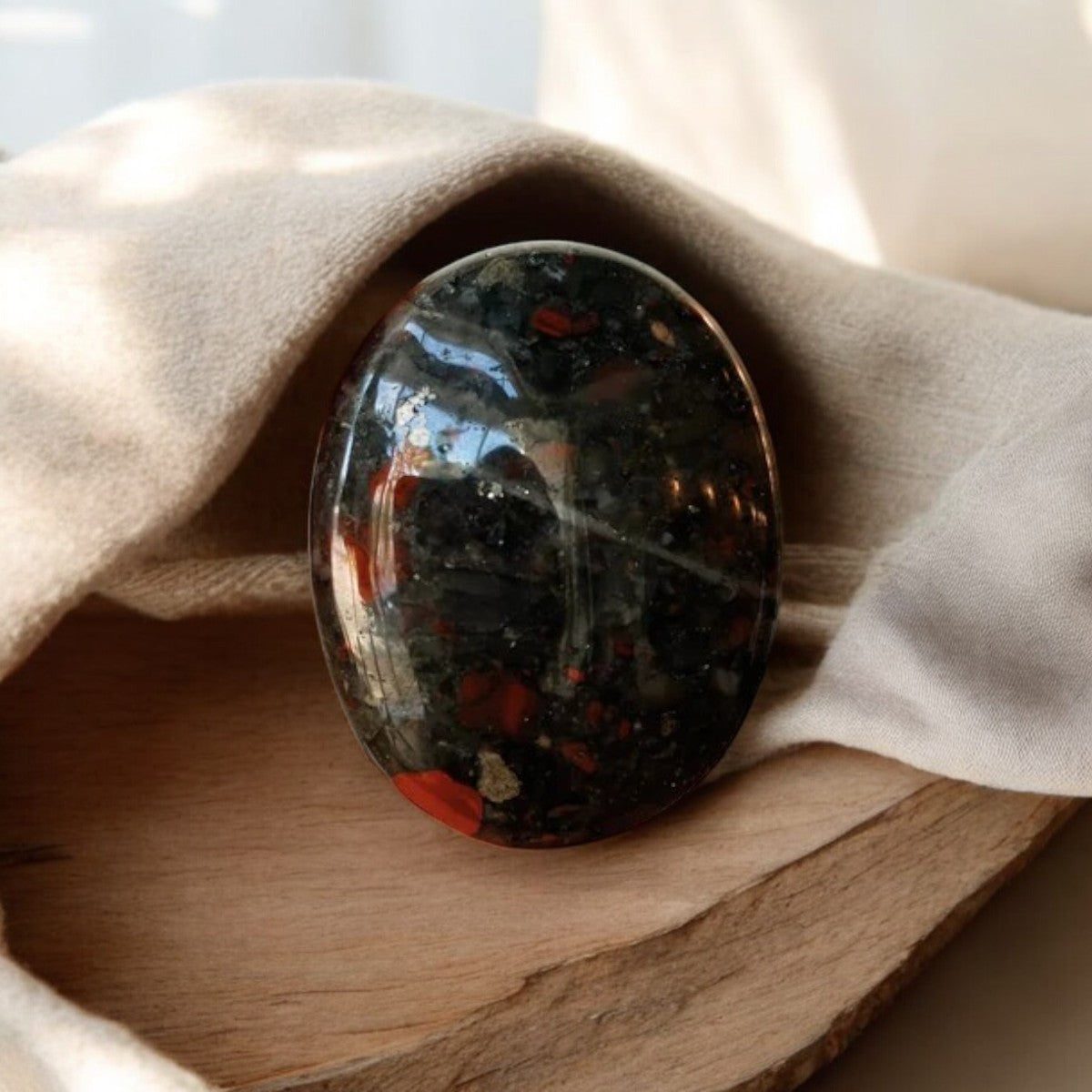 Bloodstone Palm Stone
