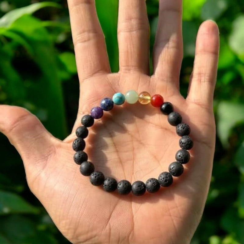 Lava 7 chakra Bracelets
