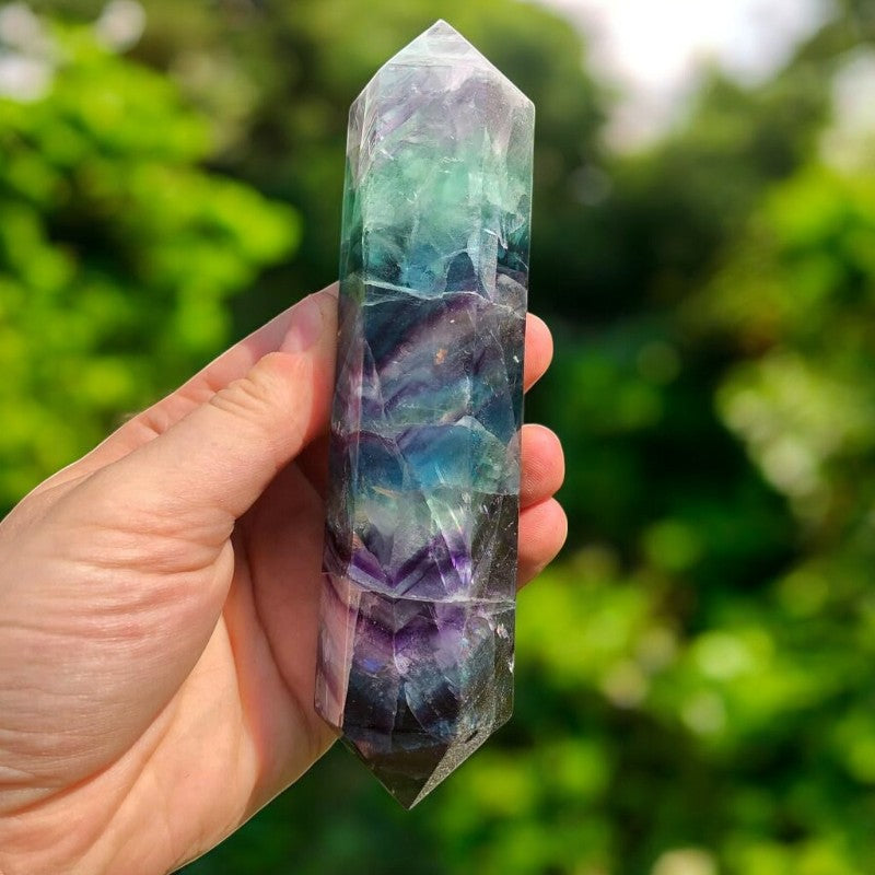 Fluorite Double-Terminated Point