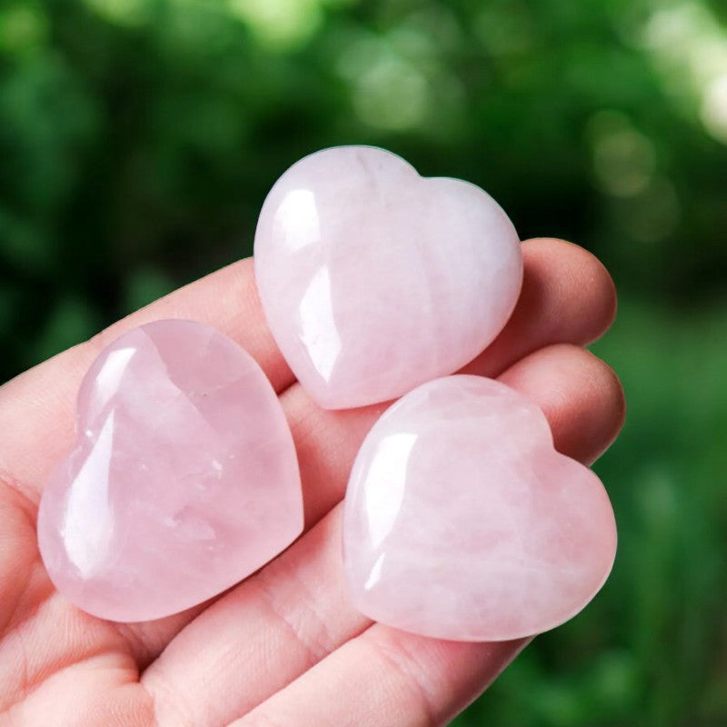 Rose Quartz Heart
