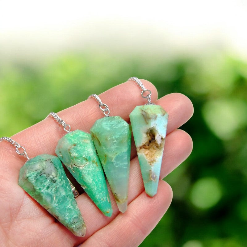 Chrysoprase Pendulum