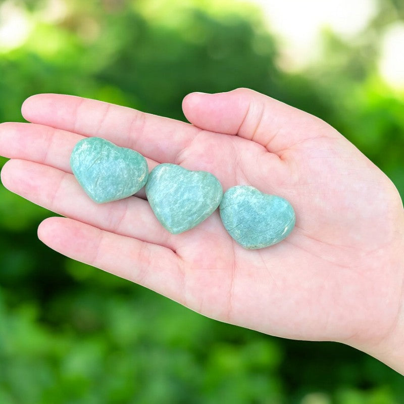 Amazonite Heart