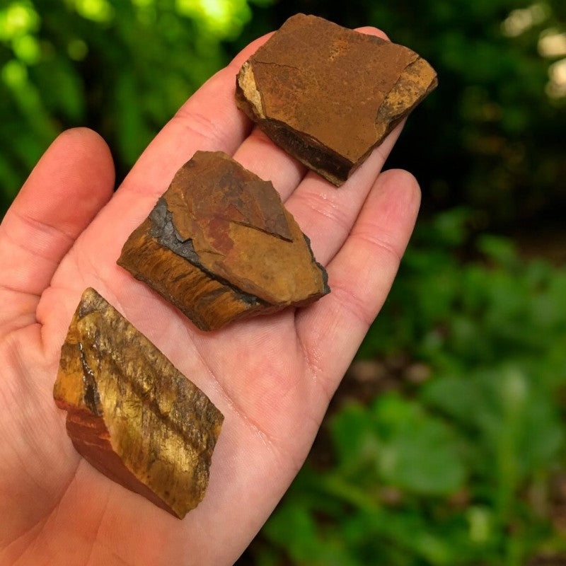 Tiger's Eye Raw Stones