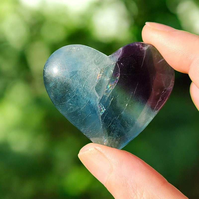 Fluorite Heart