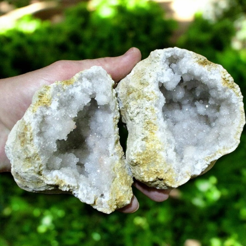 Selenite Geode