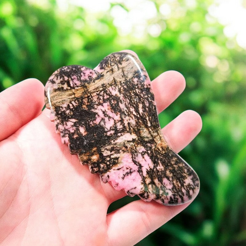 Rhodonite Gua Sha Tool