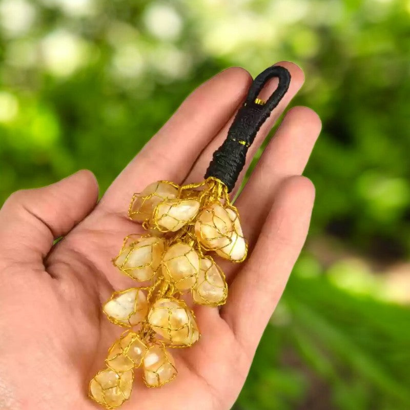 Citrine Tumbled Stone Hanger