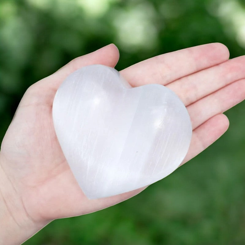 Selenite Heart