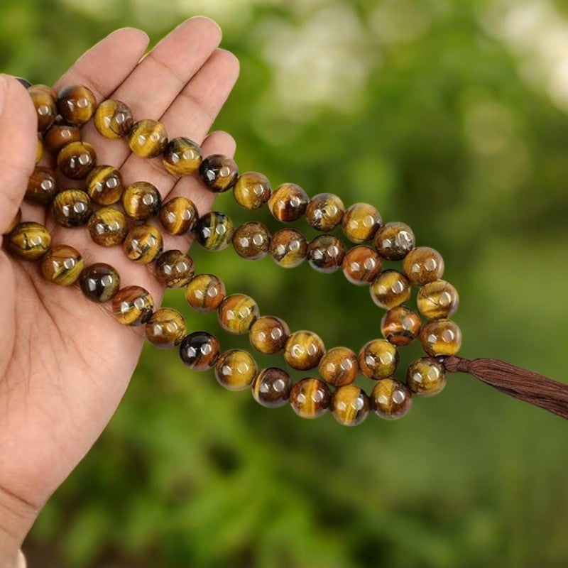 Tiger Eye Mala Beads